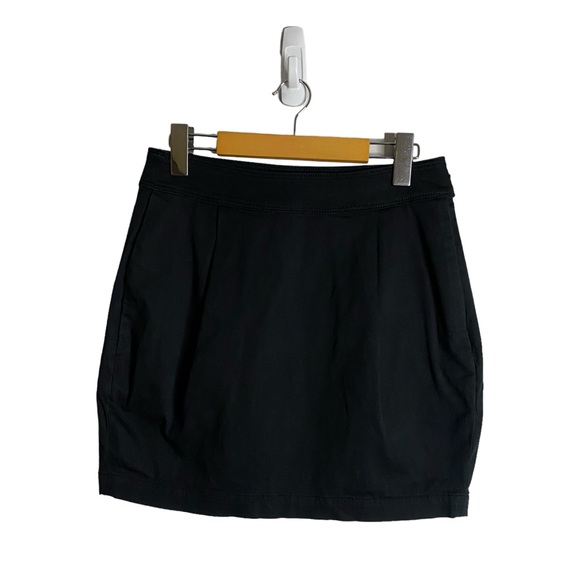7 For All Mankind Women's Black Mini Skirt - Picture 1 of 7